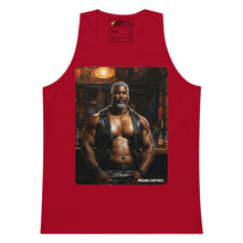 Load image into Gallery viewer, &quot;Leather Silver&quot; Men’s premium tank top