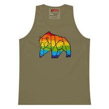 Load image into Gallery viewer, &quot;Rainbow Bear&quot; Men’s premium tank top